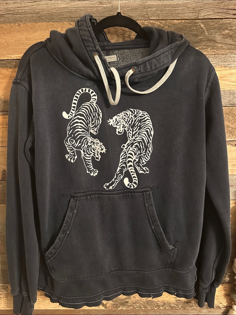 Free people Hoodie Sweatshirt with Drawstring we the free custom